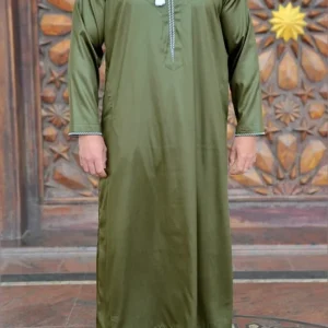 Qamis omani Al mashriq kaki