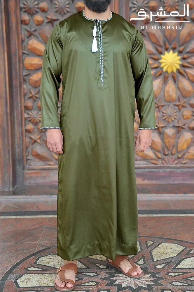 Qamis omani Al mashriq kaki