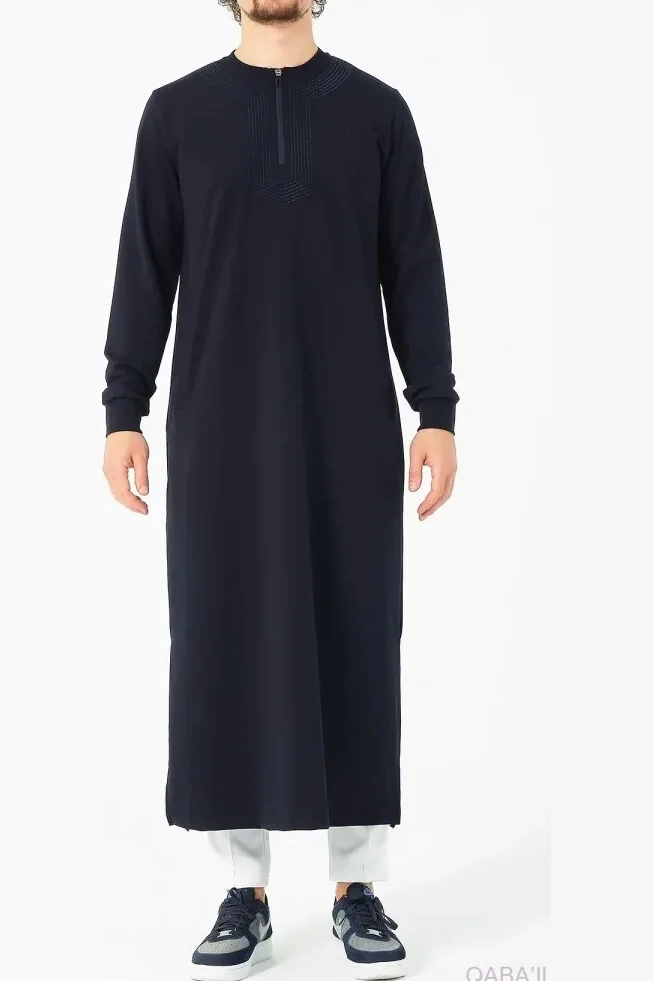 Qamis qabail Amwaj bleu