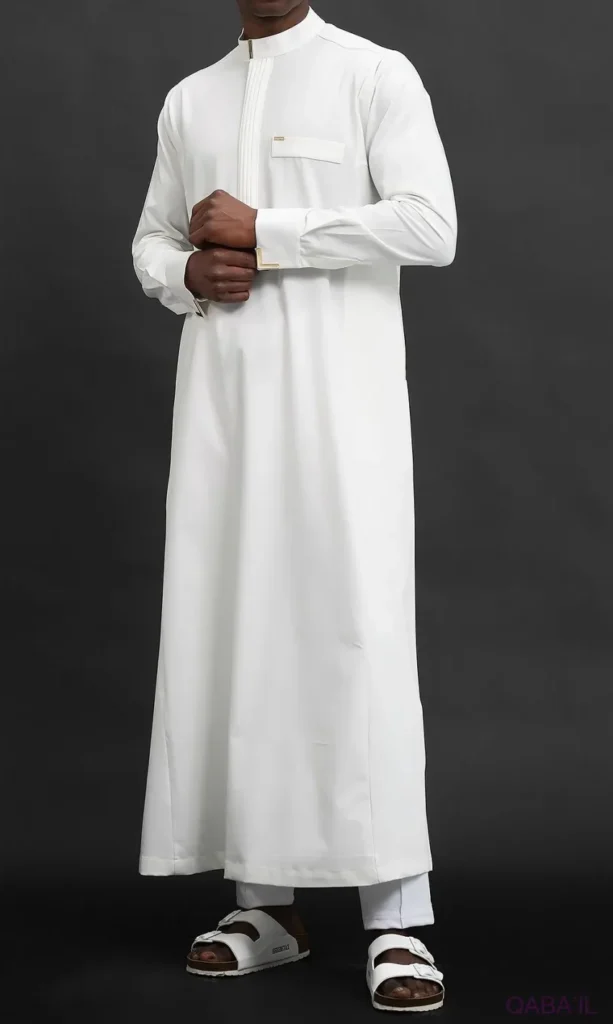 Qamis qabail Bey blanc