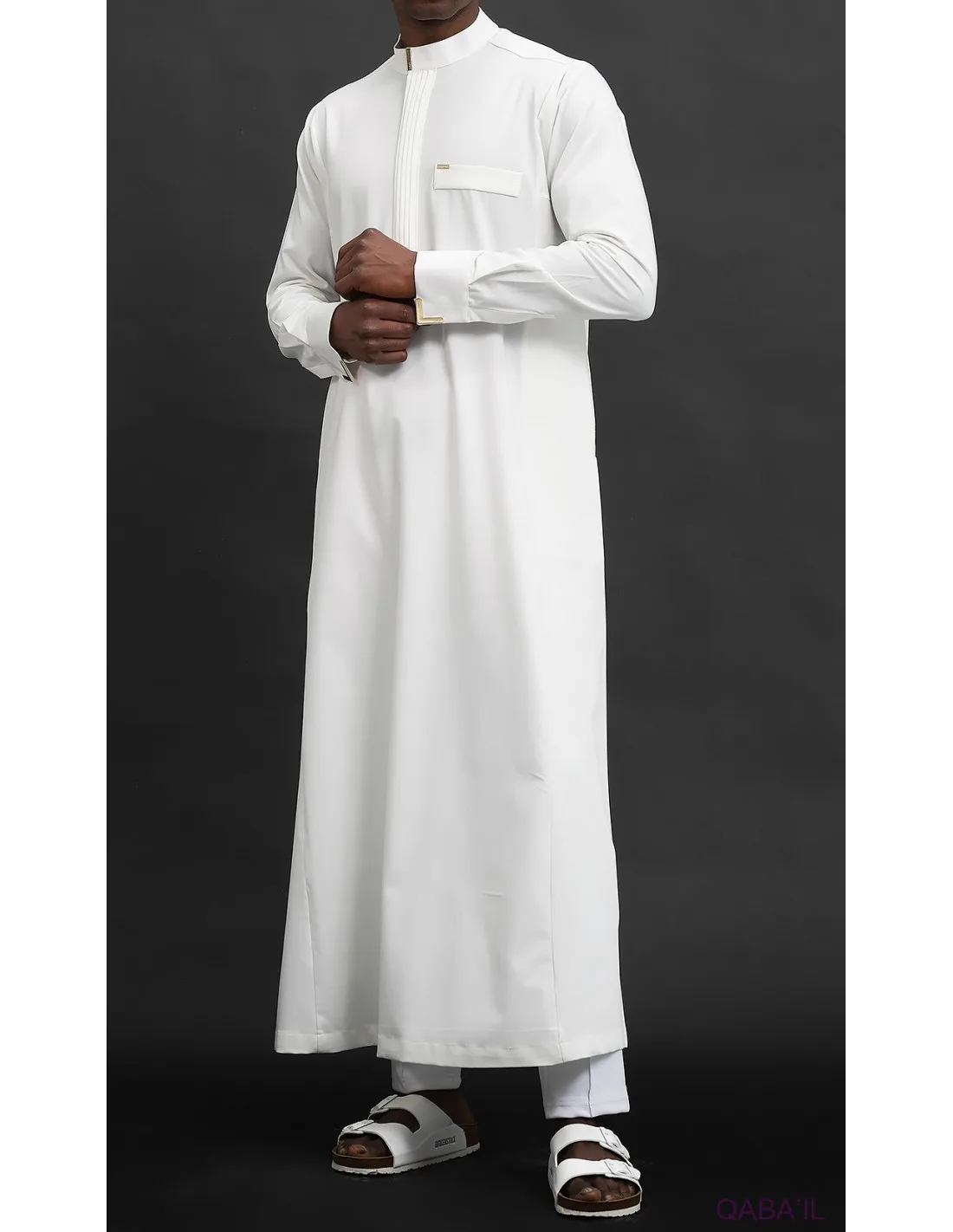 Qamis qabail Bey blanc