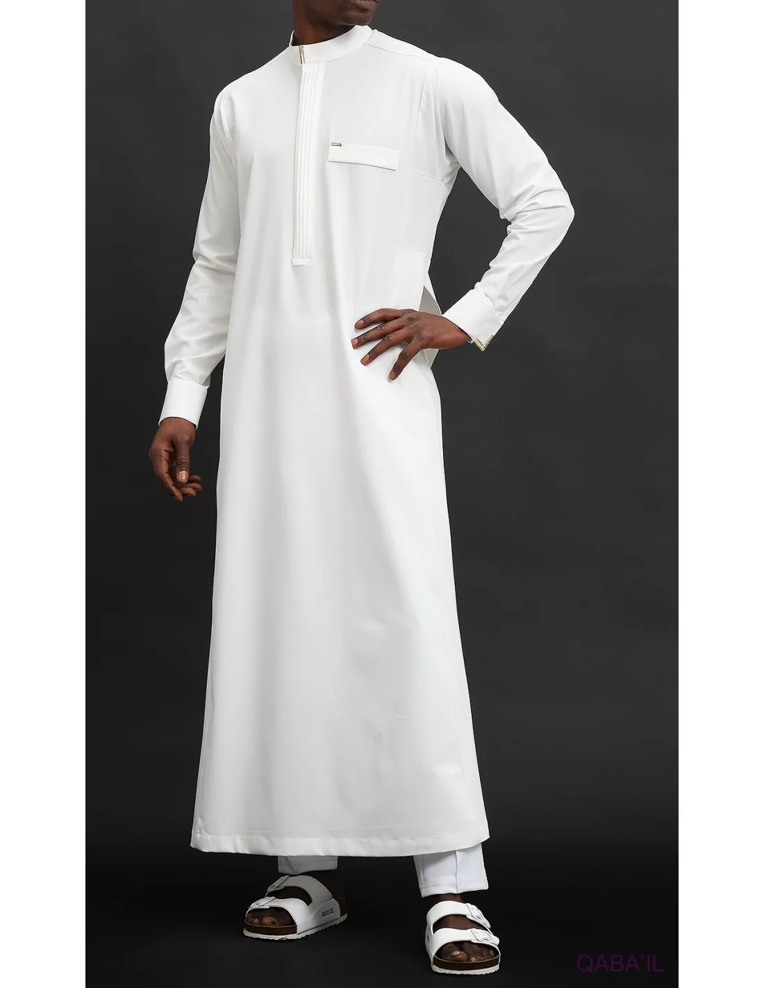 Qamis qabail Bey blanc