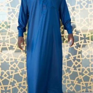 Qamis saoudien Bleu nuit Al mashriq