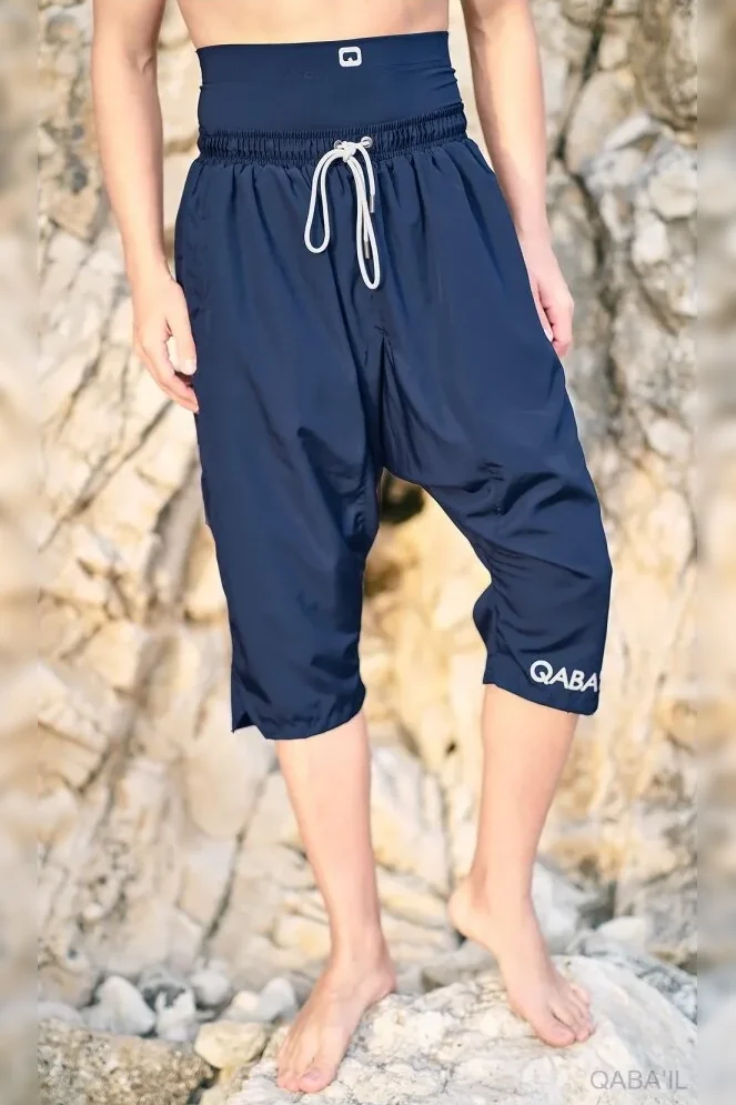 Saroual de bain Qaba'il bleu