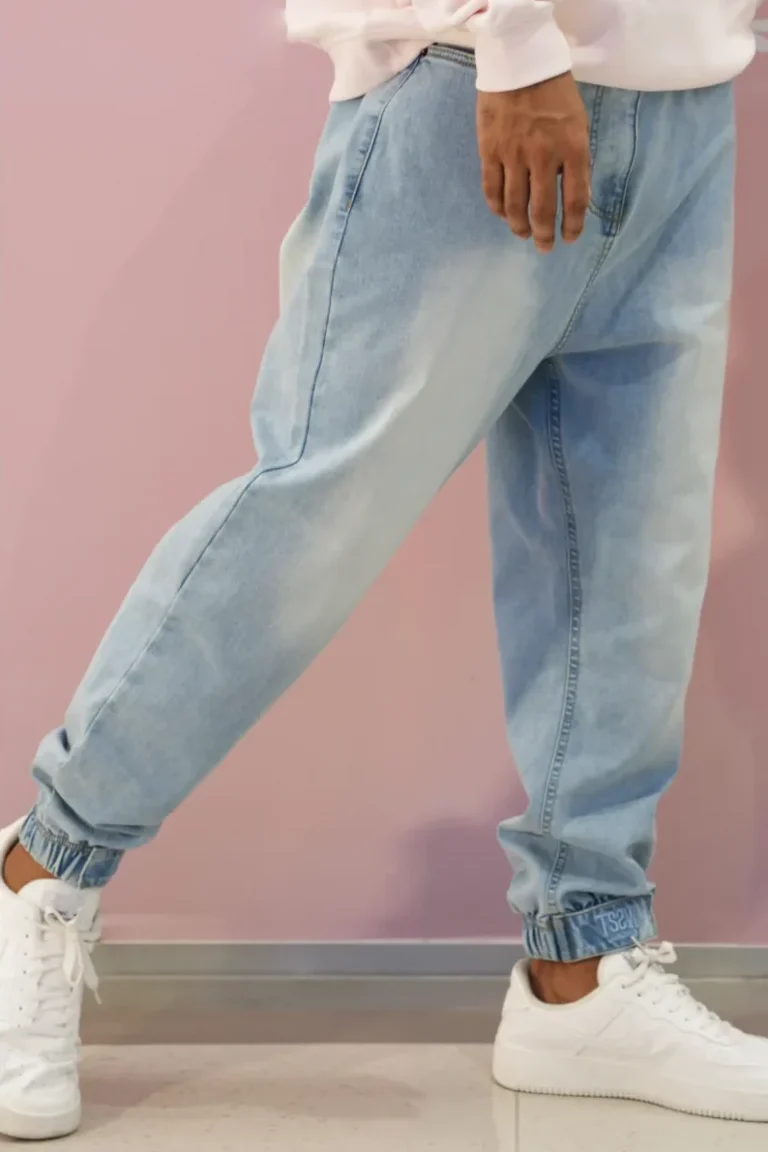Sarouel jean wassat bleu clair
