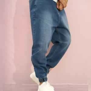 Sarouel jean wassat bleu fonce