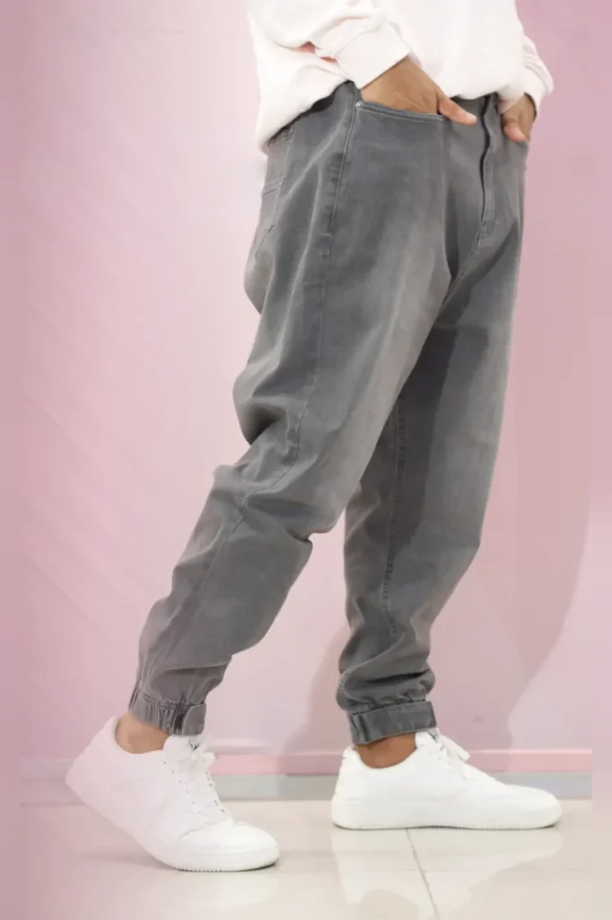 Sarouel jean wassat gris