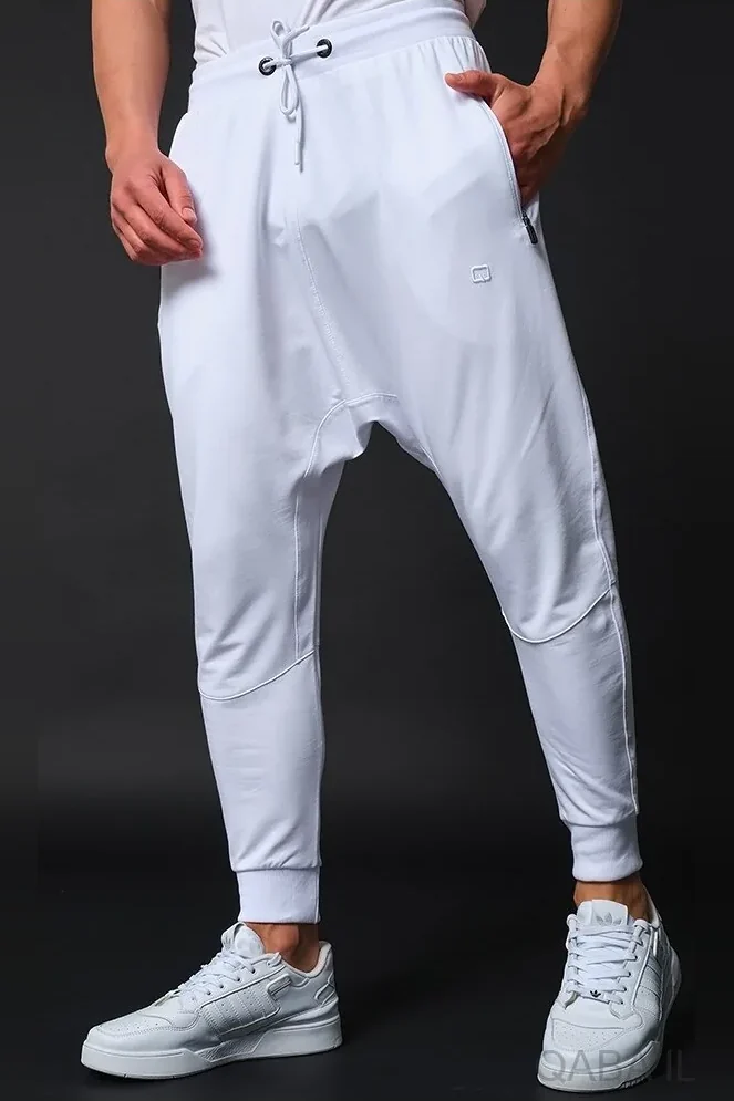 Saroual jogging qaba'il Athlétik Blanc