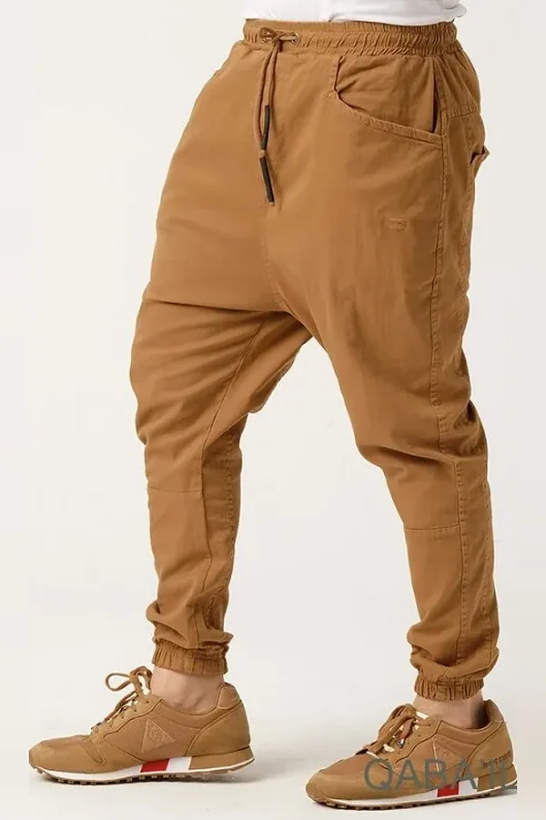Saroual qaba'il pants kamel