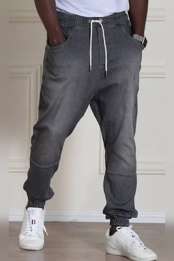 Saroual qaba'il Strech gris