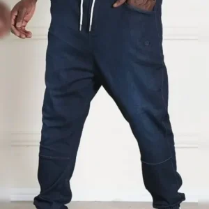 Saroual qaba'il Strech dark blue