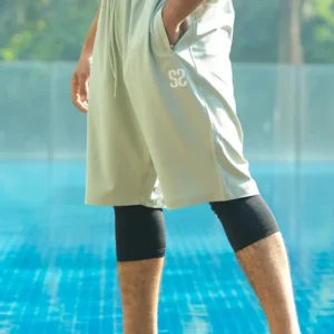 Sarouel de bain Wassat vert