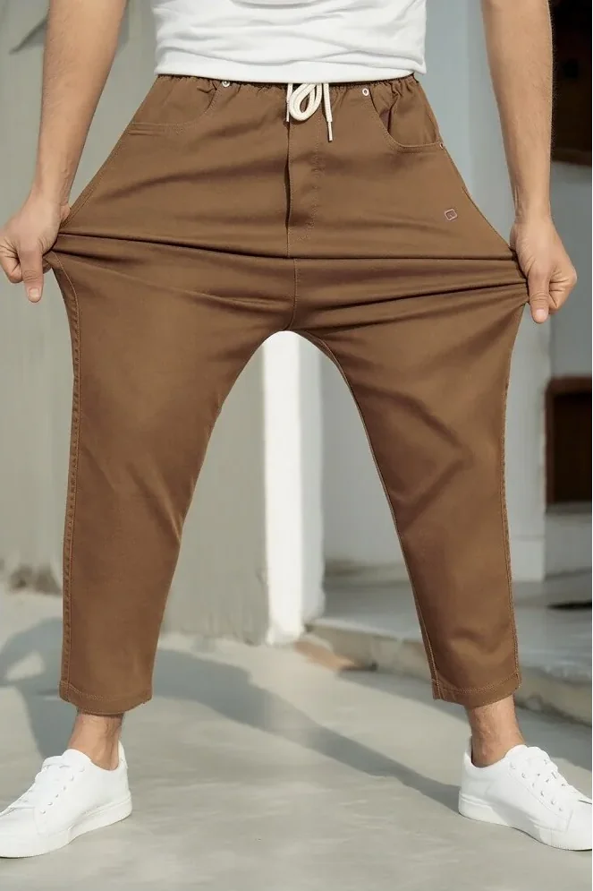 Sarouel qabail jean drop coffee