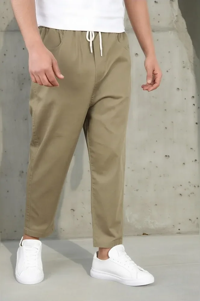 Sarouel qabail jean drop kaki