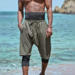 Swimshort de bain qabail kaki
