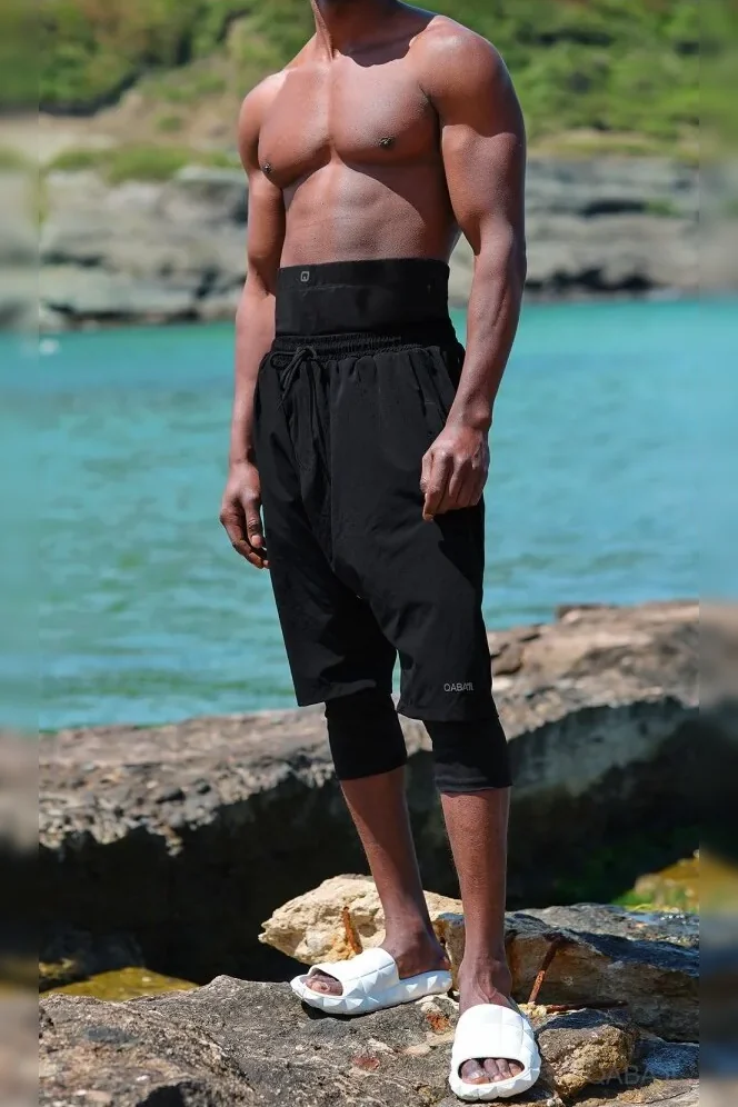 Swimshort de bain qabail noir