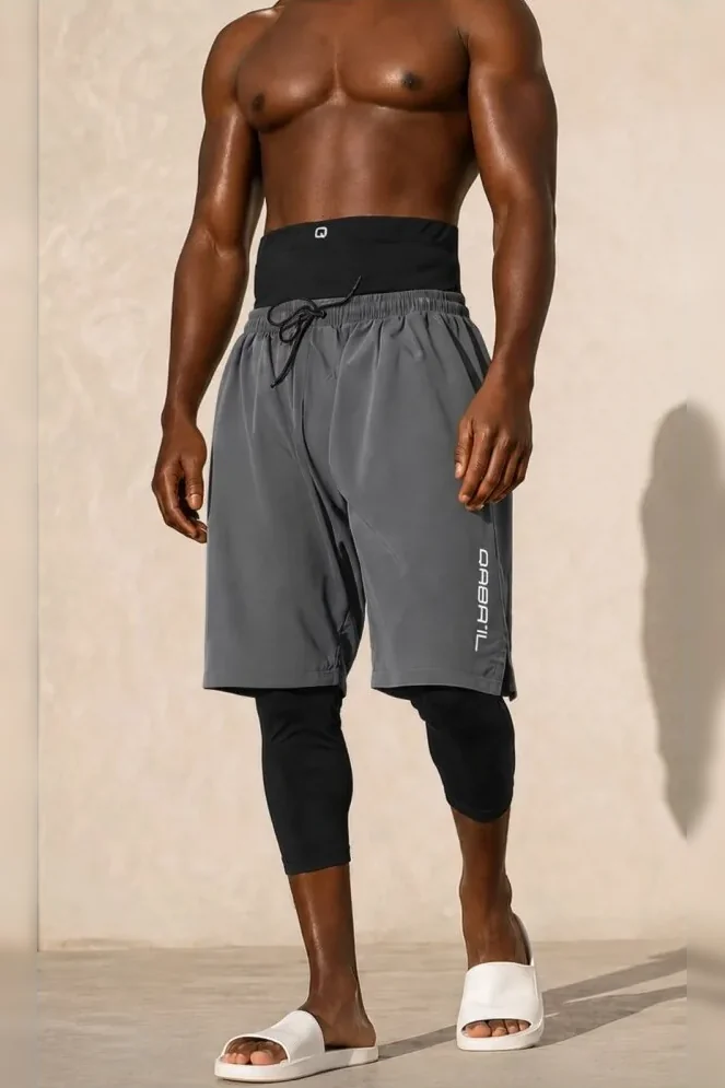 Swimshort qabail S26 Gris anthracite