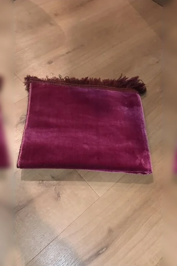 Tapis de prière rose