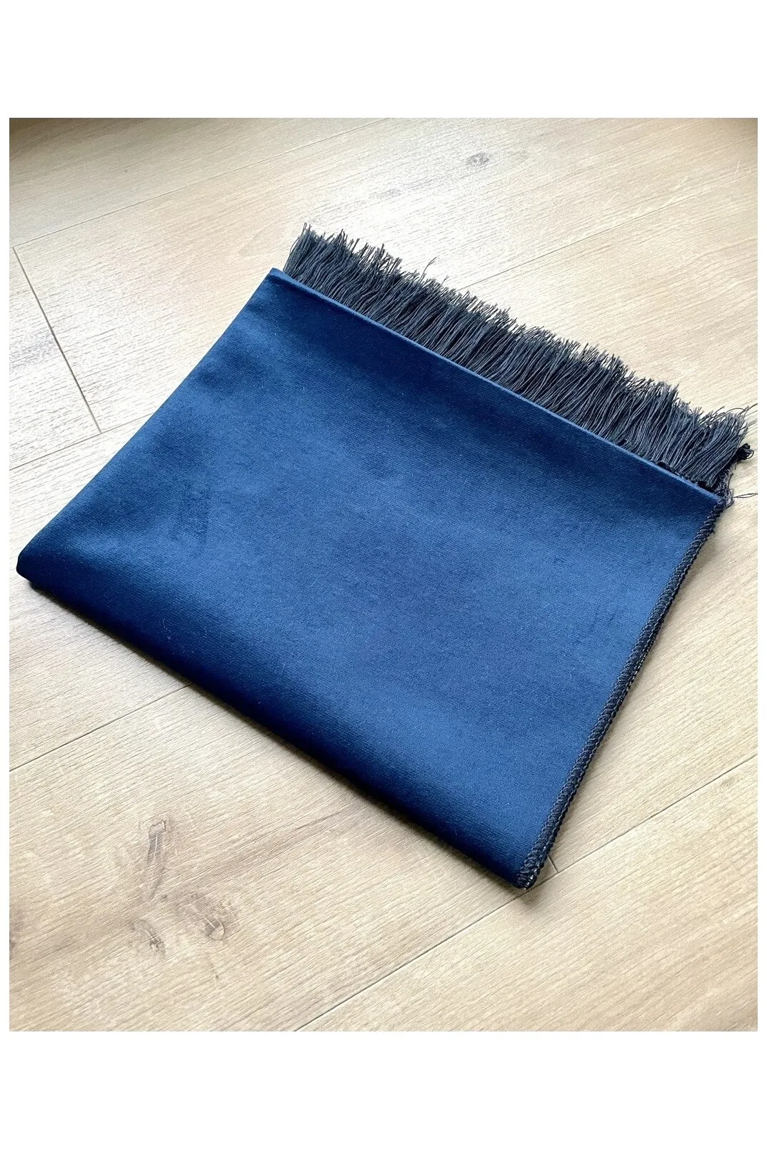 Tapis de prière Haut de gamme bleu nuit
