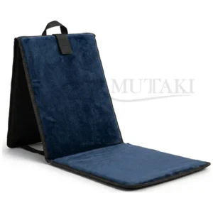 Tapis de priere portable mutaki bleu