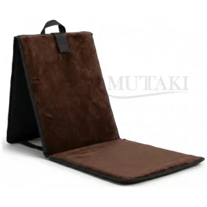 Tapis de priere portable mutaki marron