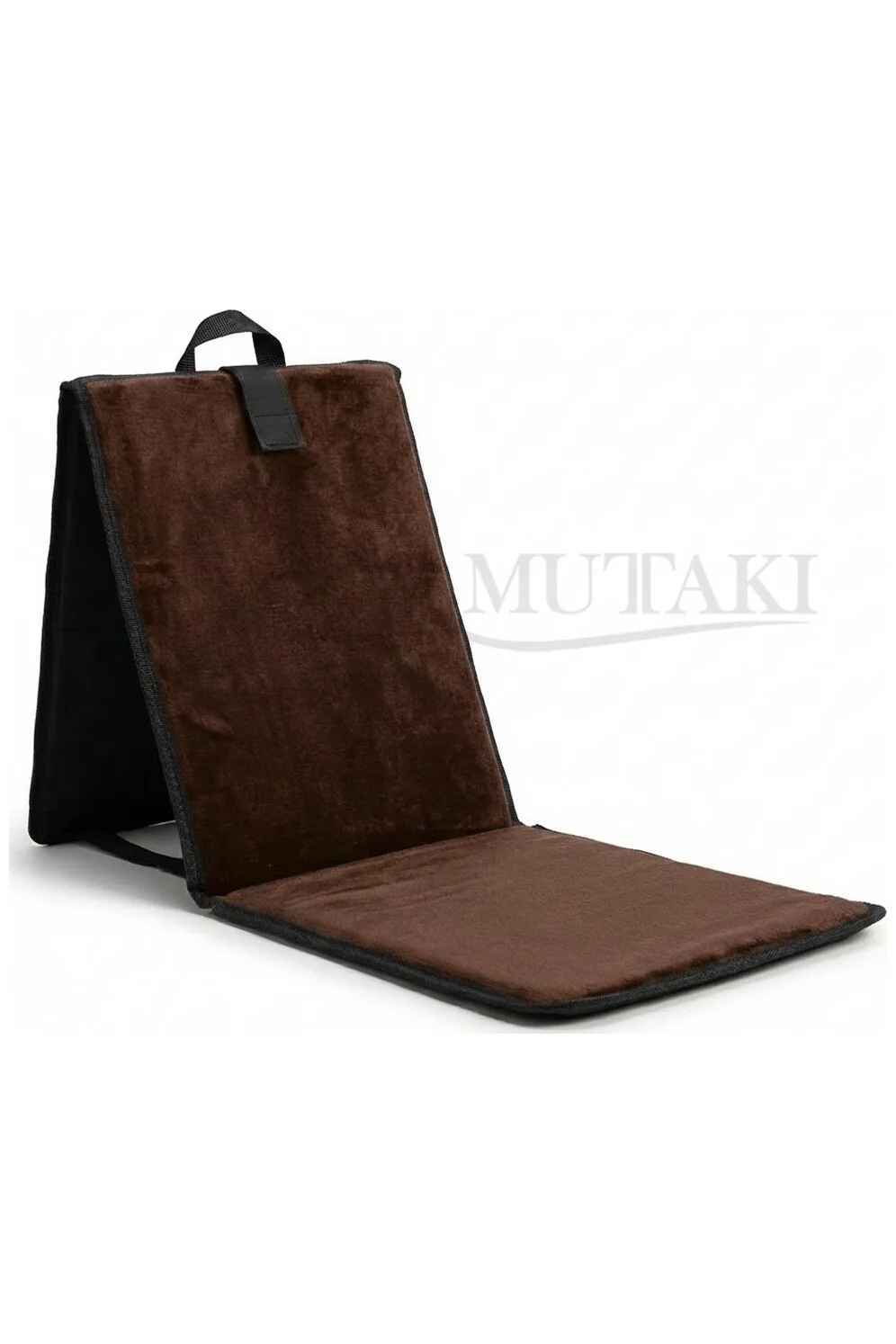 Tapis de priere portable mutaki marron
